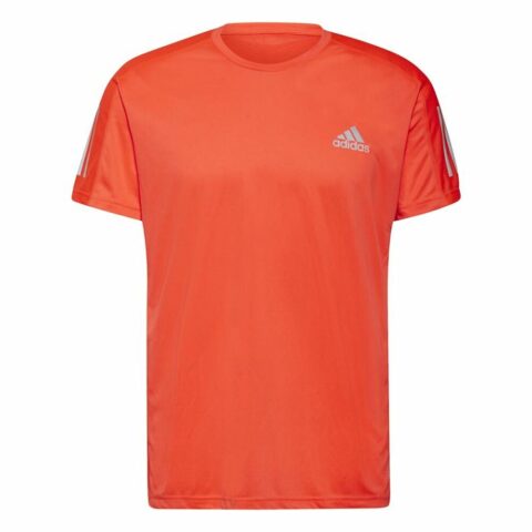 Kοντομάνικο Aθλητικό Mπλουζάκι Adidas Own The Run Κόκκινο