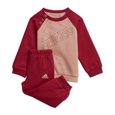 Αθλητικό Σετ για Μωρό Adidas Essentials Logo Κόκκινο