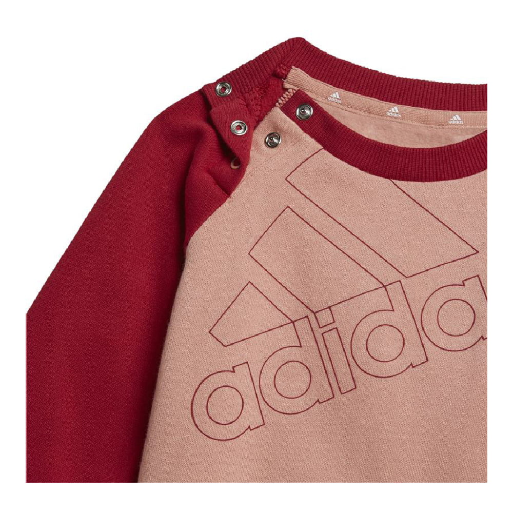 Αθλητικό Σετ για Μωρό Adidas Essentials Logo Κόκκινο