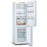 Συνδυασμένο Ψυγείο BOSCH KGN36VWEA Λευκό (186 x 60 cm)