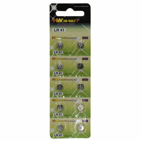 Αλκαλικές Μπαταρίες Κουμπιά LR41 (10 pcs)