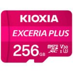 Κάρτα Μνήμης Micro SD με Αντάπτορα Kioxia Exceria Plus UHS-I U3 Κατηγορία 10 Ροζ