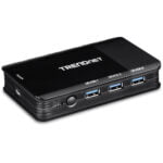 Διακόπτης Trendnet TK-U404 USB Μαύρο