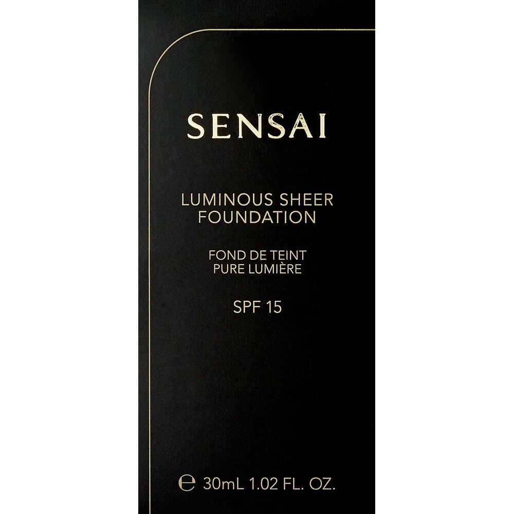 Υγρό φόντο μακιγιάζ Sensai Luminous Sheer SPF 15 203-Neutral Beige (30 ml)