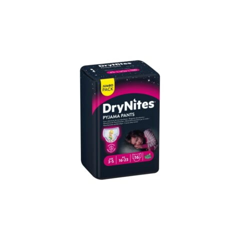 Πακέτο Εσώρουχα για τα κορίτσια DryNites (16 uds)