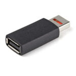 Καλώδιο USB 2.0 Startech USBSCHAAMF           Μαύρο