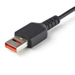 Καλώδιο USB A σε USB C Startech USBSCHAC1M           Μαύρο