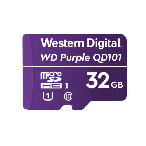 Κάρτα micro SD Western Digital WD Purple SC QD101 32 GB