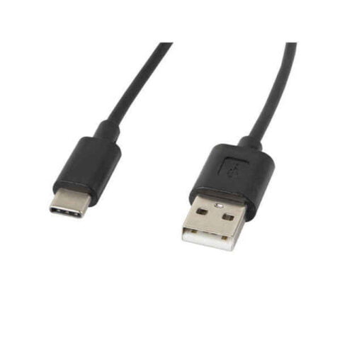 Καλώδιο USB 2.0 σε USB C Lanberg 480 Mb/s Μαύρο