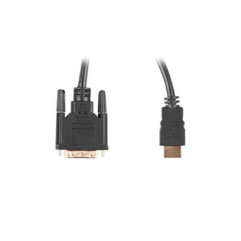 Καλώδιο HDMI Lanberg 24+1 4K DUAL LINK Μαύρο