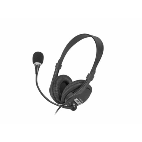 Ακουστικά με Μικρόφωνο Natec NSL-1692 Μαύρο Πολύχρωμο