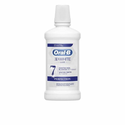 Στοματικό Διάλυμα Oral-B 3D White Luxe Λευκαντικό (500 ml)