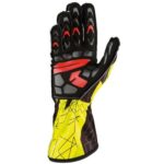 Karting Gloves OMP KS-2 ART Μέγεθος S Κίτρινο