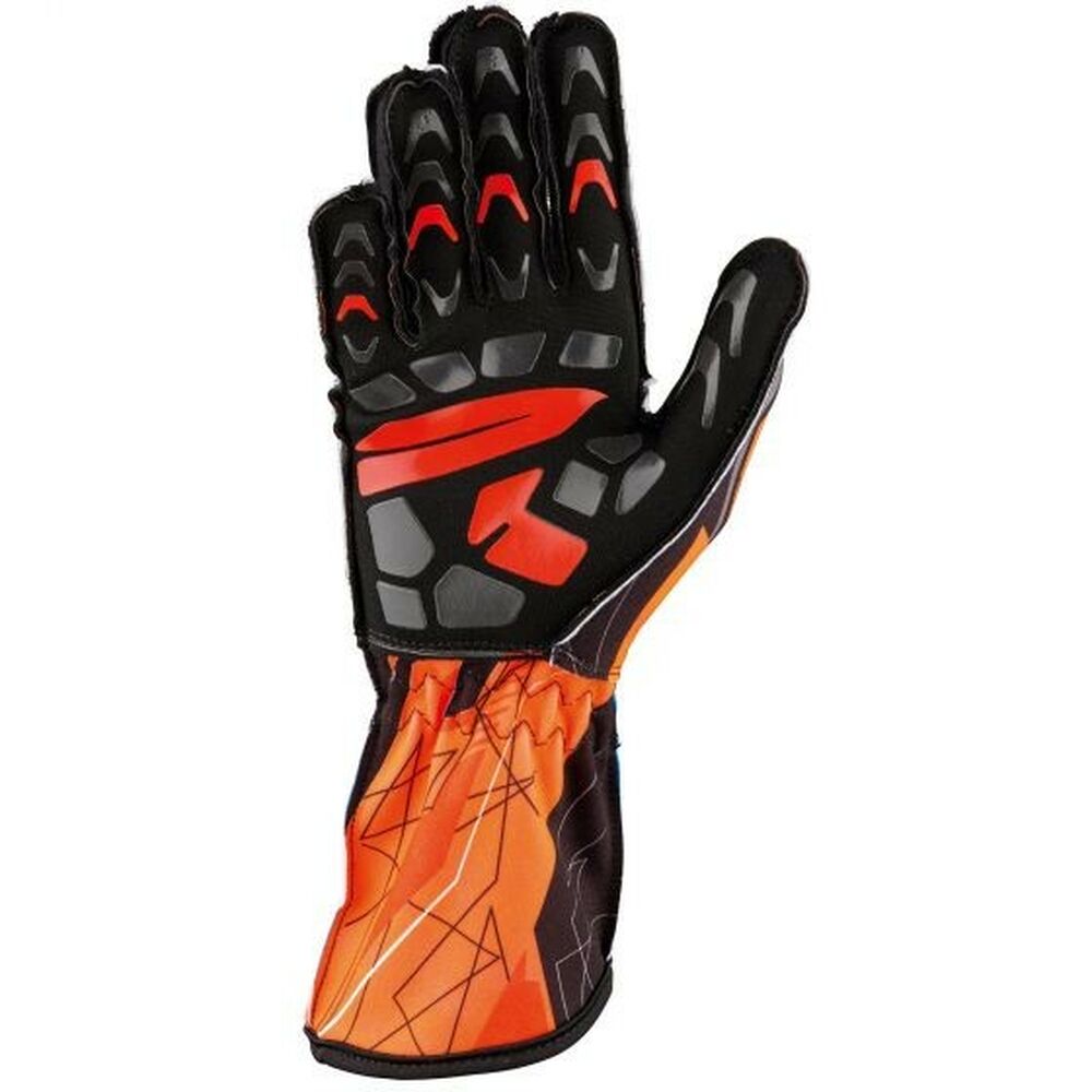 Karting Gloves OMP KS-2 ART Πορτοκαλί Μέγεθος L