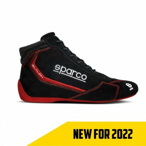Μπότες Racing Sparco SLALOM Μαύρο/Κόκκινο Μέγεθος 45
