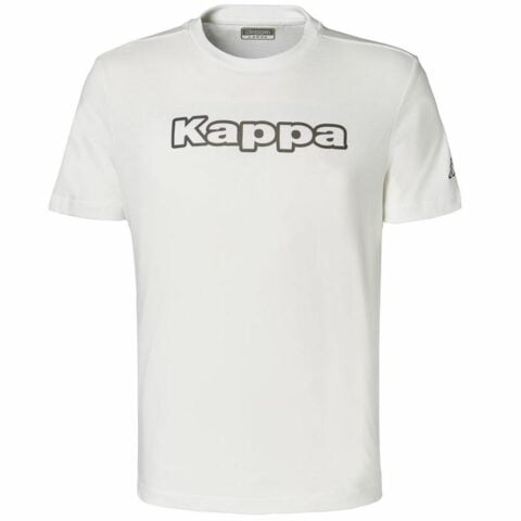 Ανδρική Μπλούζα με Κοντό Μανίκι Kappa Fromen M Λευκό