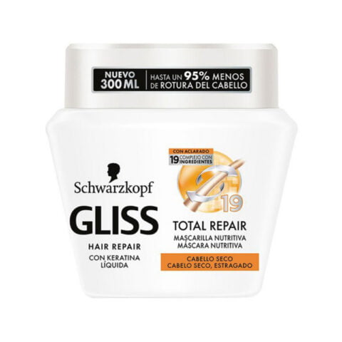 Θρεπτική Mάσκα Mαλλιών Gliss Total Repair Schwarzkopf Gliss Total Repair (300 ml) 300 ml