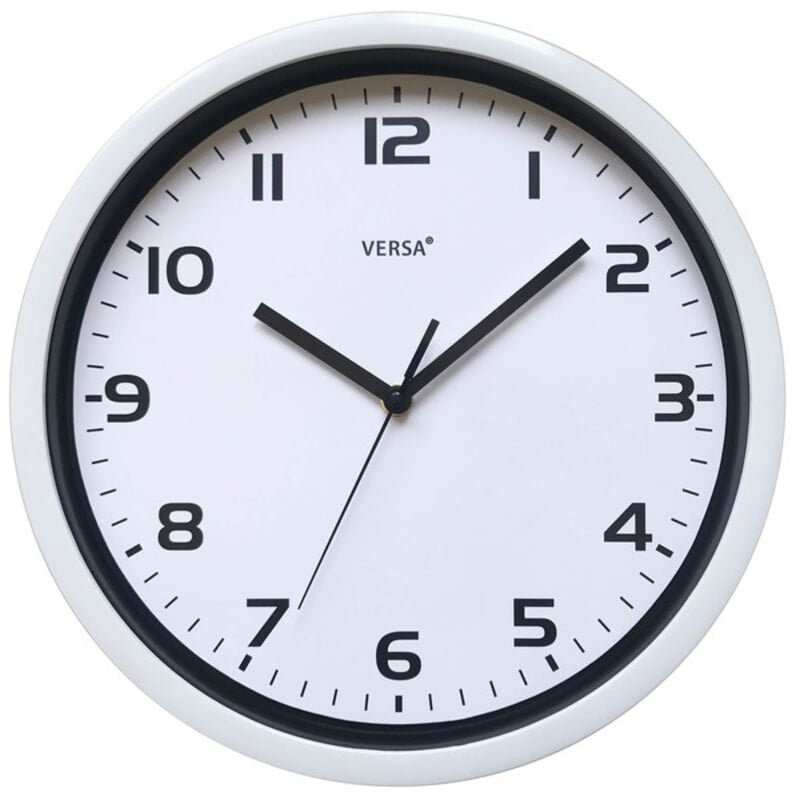 Ρολόι Τοίχου Versa Πλαστική ύλη (4
