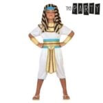 Αποκριάτικη Στολή για Παιδιά Αυγύπτιος Λευκό (7 pcs) Αιγύπτιος Βασιλιάς