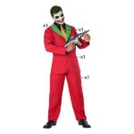 Αποκριάτικη Στολή για Ενήλικες Κόκκινο Κλόουν Joker