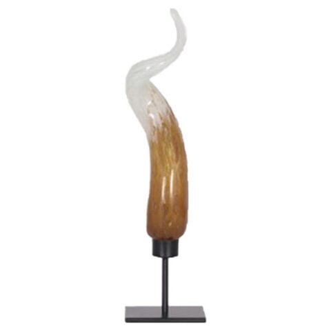 Διακοσμητική Φιγούρα DKD Home Decor Κρυστάλλινο Μέταλλο (12 x 7 x 47 cm)