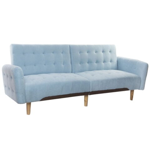 Καναπές-Κρεβάτι DKD Home Decor Μπλε (200 x 85 x 85 cm)