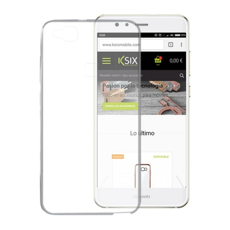 Κάλυμμα Κινητού Huawei P10 Lite Flex Ultrafina Διαφανές