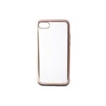 Κάλυμμα Κινητού Iphone 7/8 Contact Flex Metal TPU Διαφανές Ροζ χρυσό Μεταλλικό
