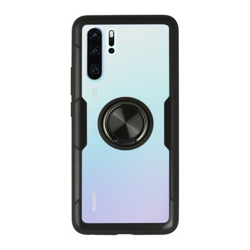 θήκη Κινητού με Δακτύλιο Huawei P30 Pro KSIX 360 Ring Μαύρο