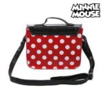 Τσάντα Ώμου Minnie Mouse Μαύρο/Κόκκινο