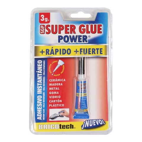 Άμεση Kόλλα Bricotech Super Glue Power 3 g