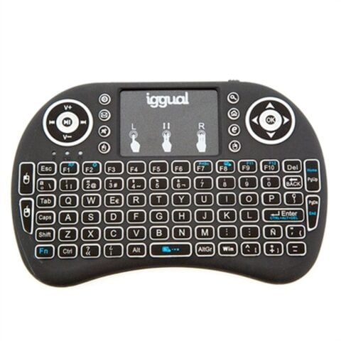 Πληκτρολόγιο iggual Mini teclado inalámbrico con panel táctil
