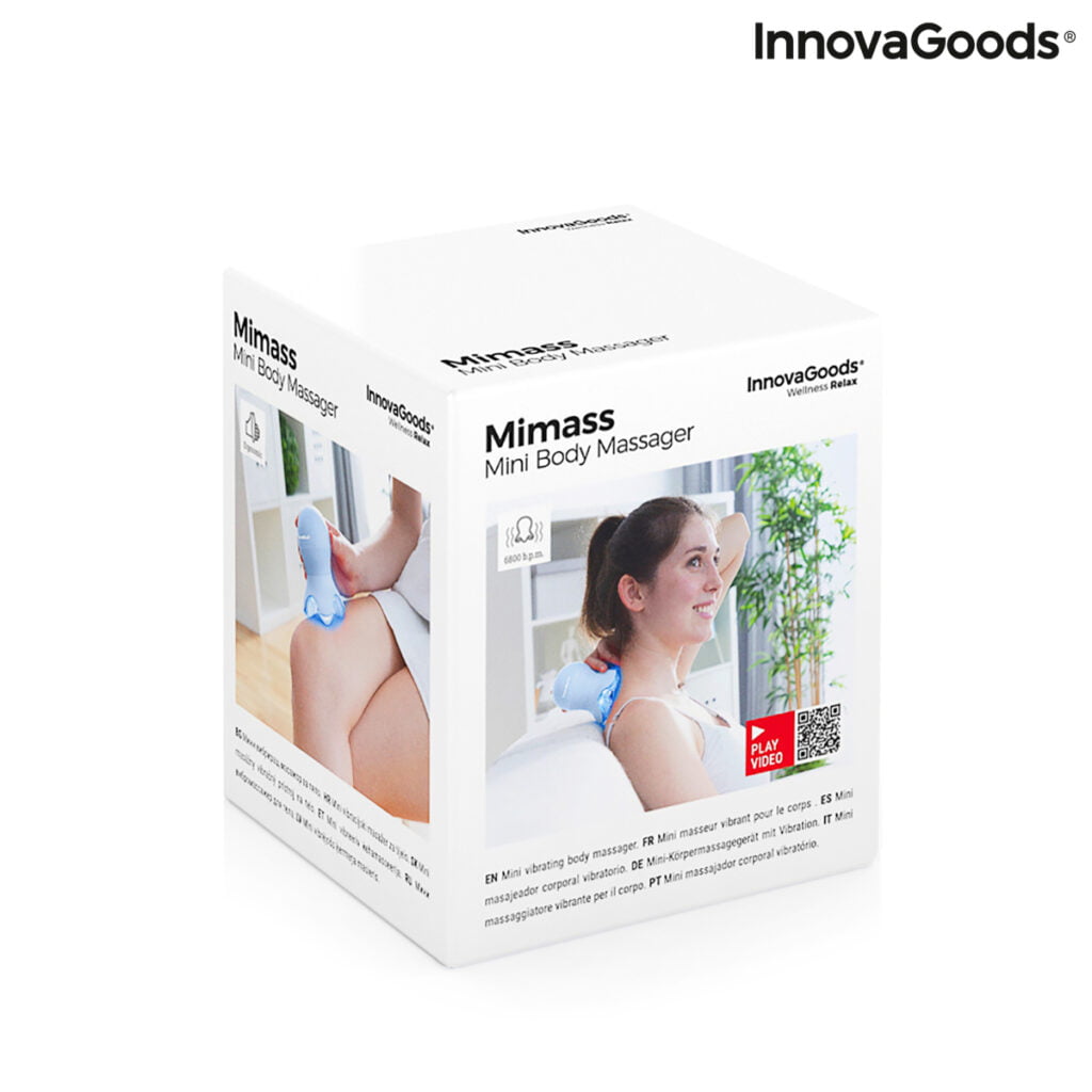 Μίνι Δονούμενη Συσκευή για Μασάζ Σώματος Mimass InnovaGoods