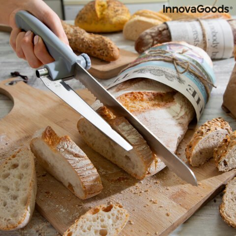 Μαχαίρι Ψωμιού με Ρυθμιζόμενο Οδηγό Κοπής Kutway InnovaGoods