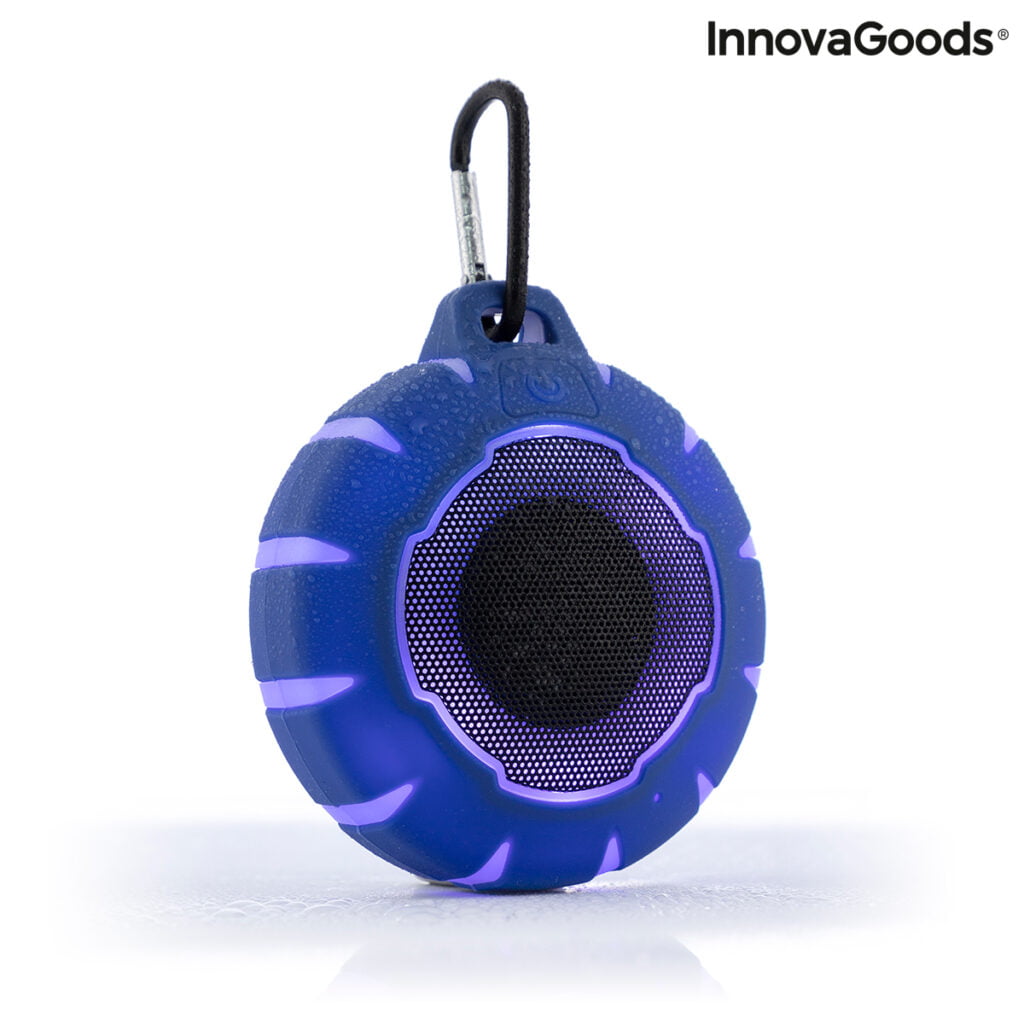 Ασύρματο πλωτό ηχείο με LED Floaker InnovaGoods