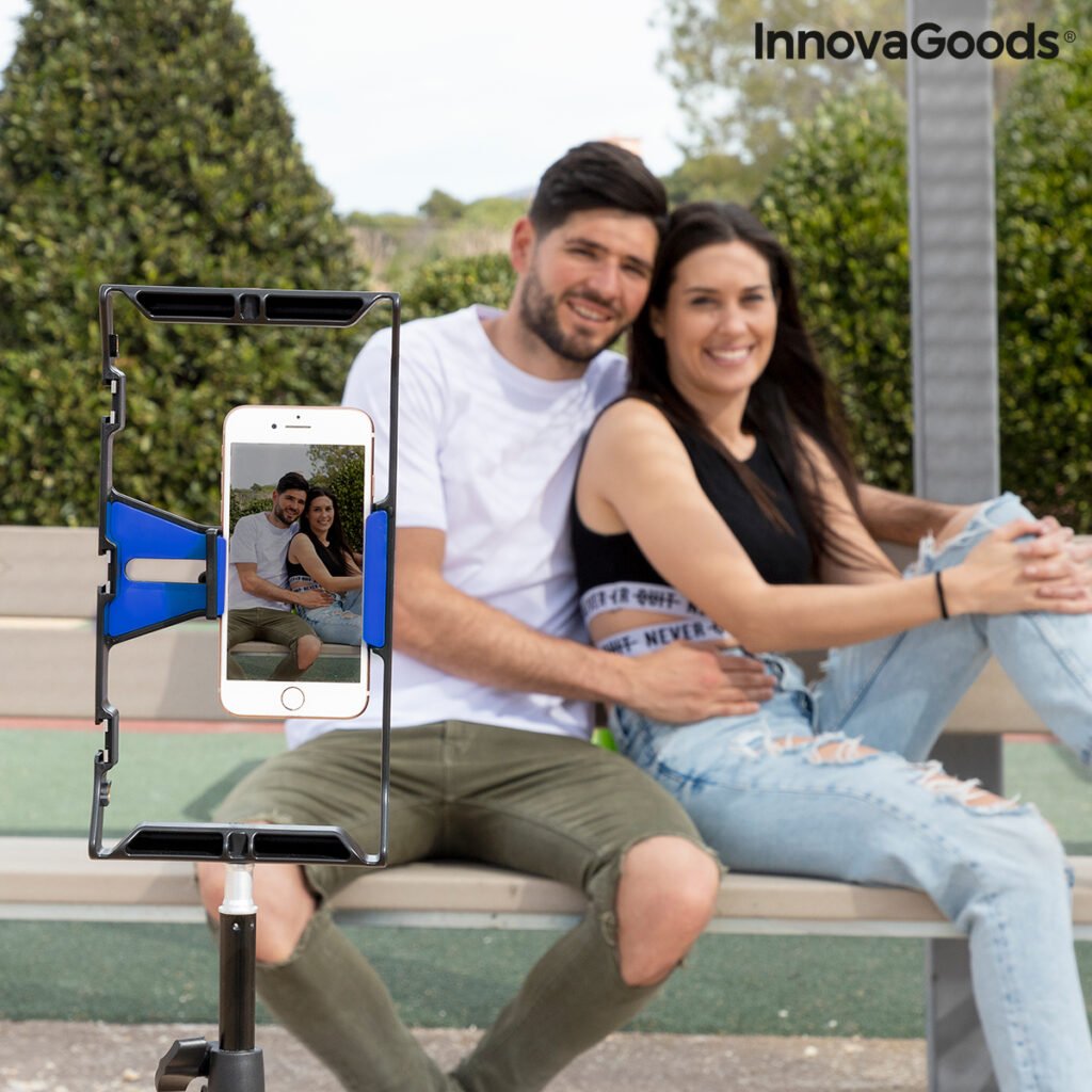 Βάση Smartphone με χειροκίνητο σταθεροποιητή Stafect InnovaGoods