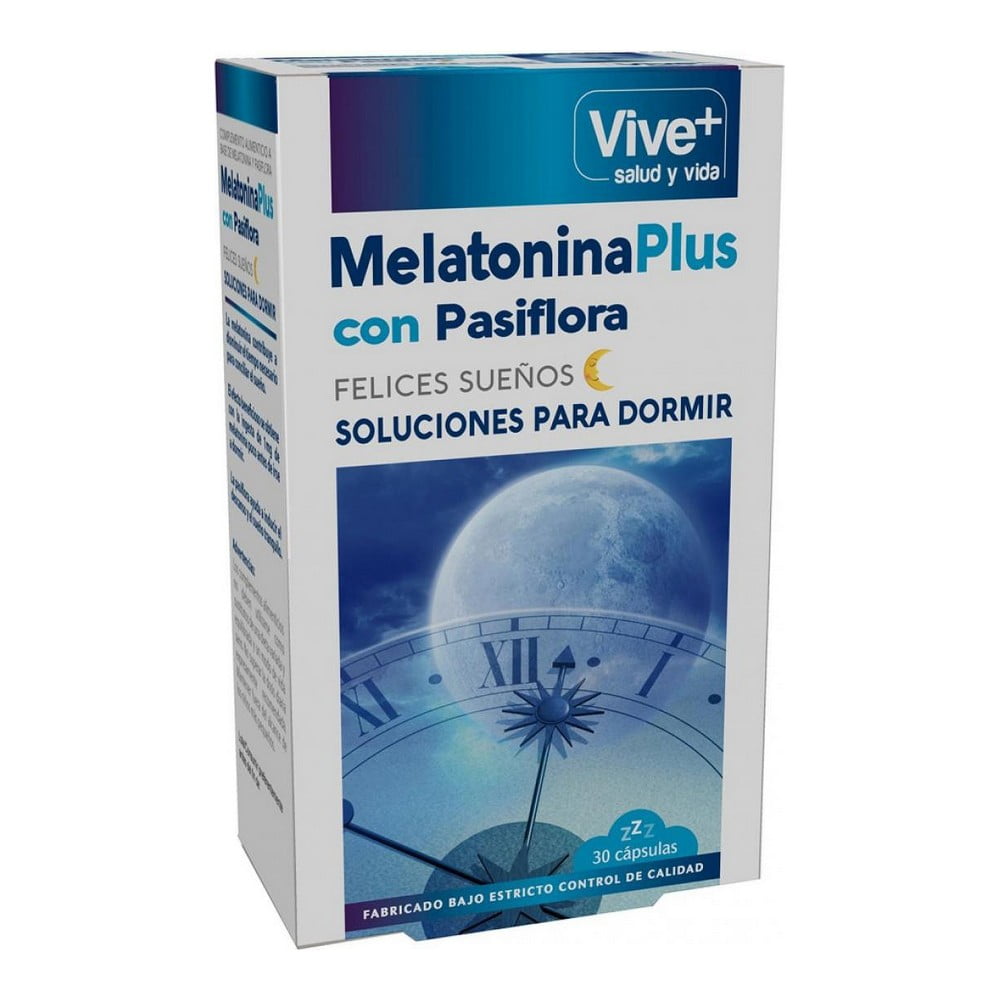 Συμπλήρωμα Διατροφής Vive+ Μελατονίνη Λουλούδι του Πάθους (30 uds)