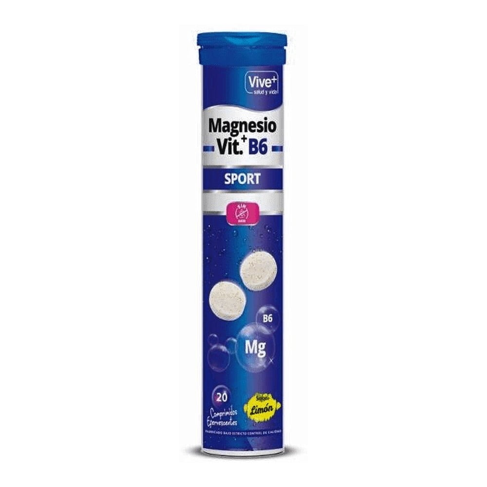 Συμπλήρωμα Διατροφής Vive+ Μαγνήσιο Βιταμίνη B6 (20 uds)