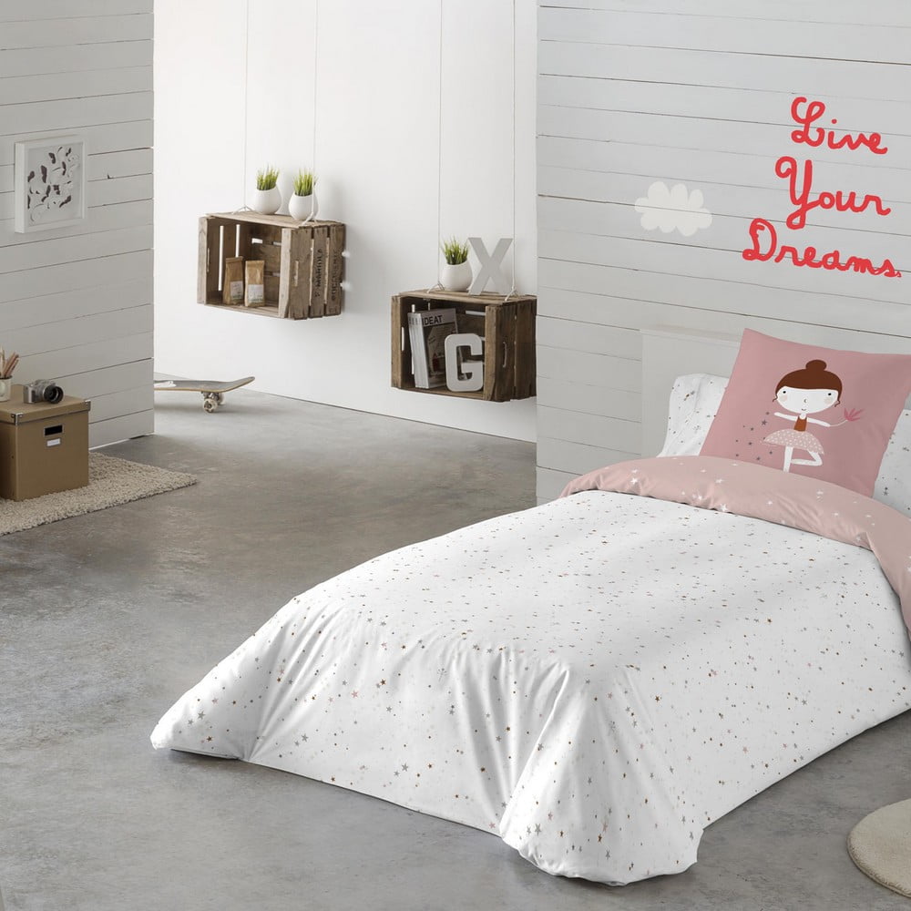 Κάλυψη παπλώματος Haciendo el Indio Ballerina Αναστρέψιμη Kρεβάτι 105 εκ (180 x 220 cm)