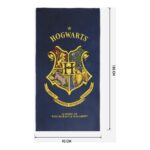 Πετσέτα θαλάσσης Harry Potter Σκούρο μπλε (90 x 180 cm)