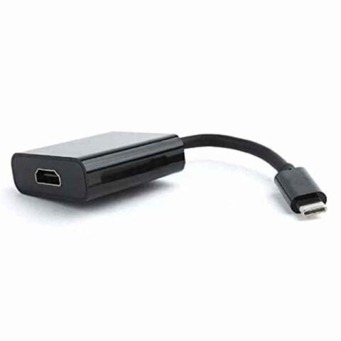 Αντάπτορας USB C σε HDMI GEMBIRD WNP-RP300-01 4K Ultra HD USB-C 3.1 Μαύρο