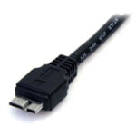 Καλώδιο USB σε Micro USB Startech USB3AUB50CMB         Μαύρο