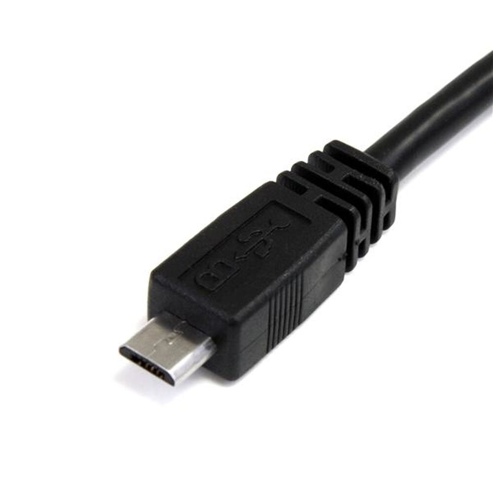 Καλώδιο USB 2.0 A σε Micro USB B Startech USB2HAUBY3 Μαύρο