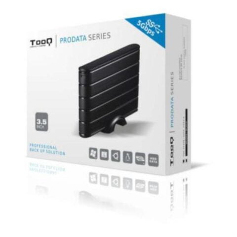 Εξωτερικό Κουτί TooQ TQE-3530B HDD 3.5" SATA III USB 3.0 Μαύρο