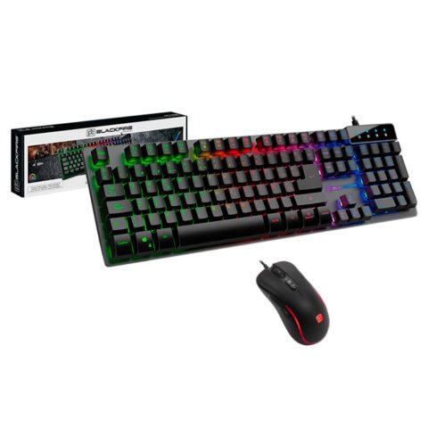 Πληκτρολόγιο και Ποντίκι για Gaming Blackfire BFX-250 LED Μαύρο
