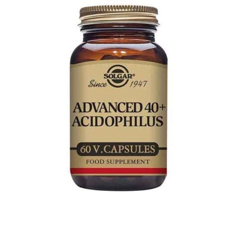 40 Plus Acidophilus Προχωρημένο Solgar (60 Κάψουλες)