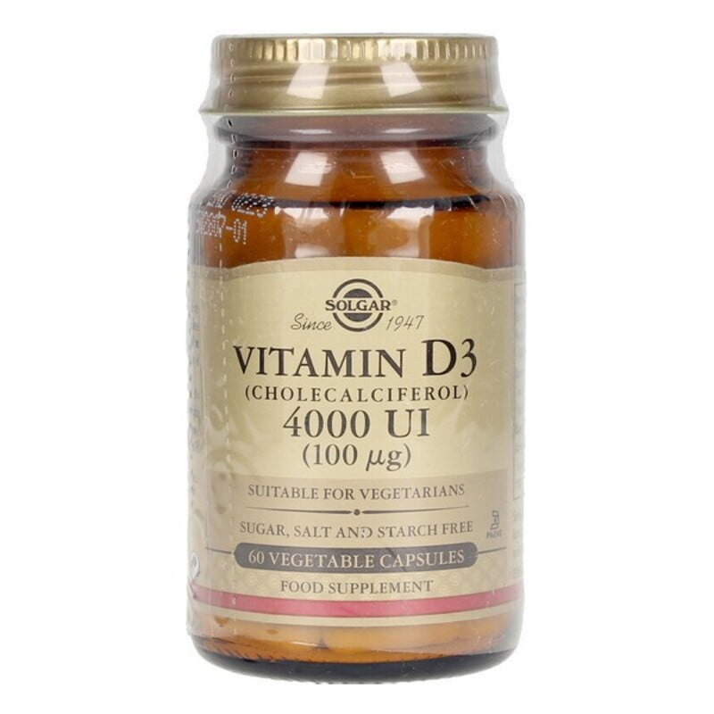 Βιταμίνη D3 Solgar E52907 Κάψουλες λαχανικών (60 uds)