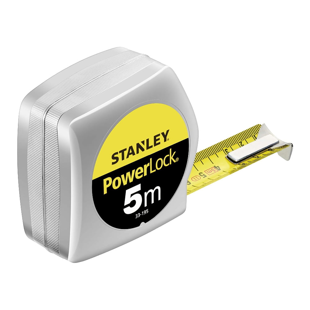 Μέτρο Tαινιών Stanley POWERLOCK 5 m x 25 mm ABS