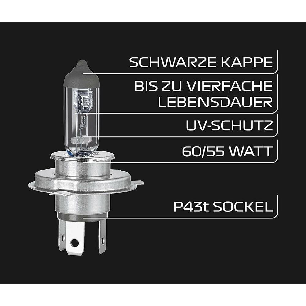 Λάμπα Αυτοκινήτου FORMULA 1 12 V H4 60/55 W