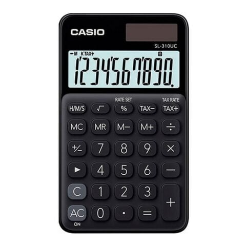 Αριθμομηχανή Casio Μαύρη Τσέπη (0
